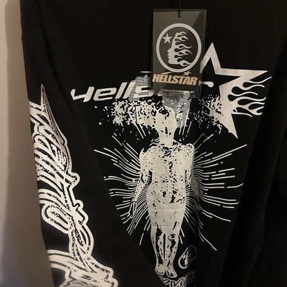 Hellstar Black Graphic Tee - Picture 4 of 4